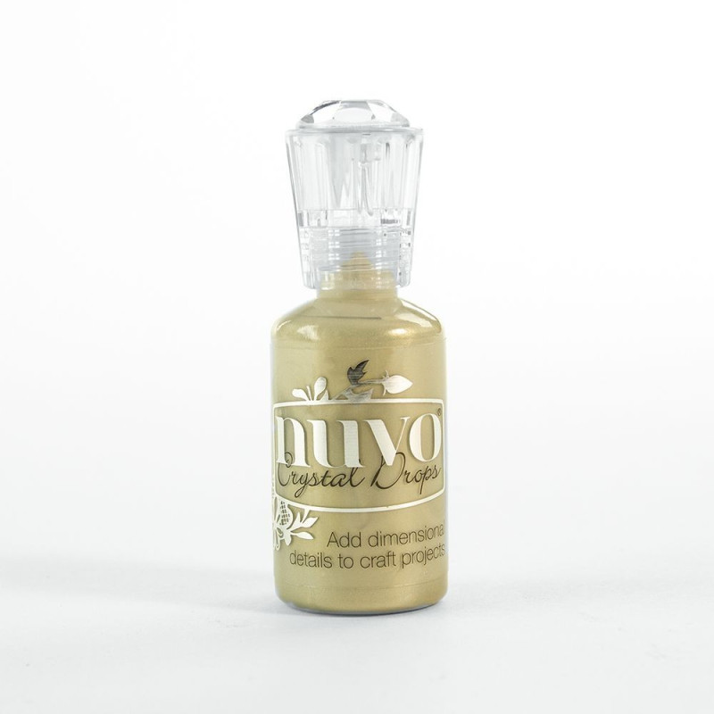 Nuvo Crystal Drops - Pale gold.