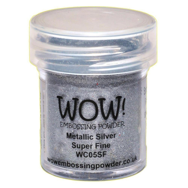Polvos embossing WOW Silver - Super Fine