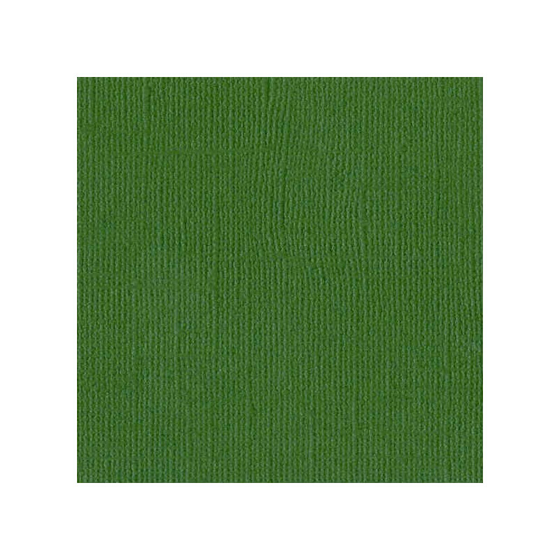 Cartulina básica texturizada Bazzill canvas - bazzill green