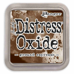 Tinta Distress Oxide Tim Holtz - ground espresso.