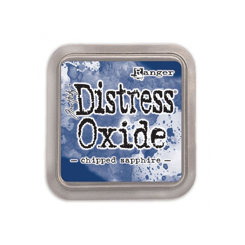 Tinta Distress Oxide Tim Holtz - Chipped Sapphire.