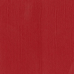 Cartulina básica texturizada Bazzill canvas - Red.