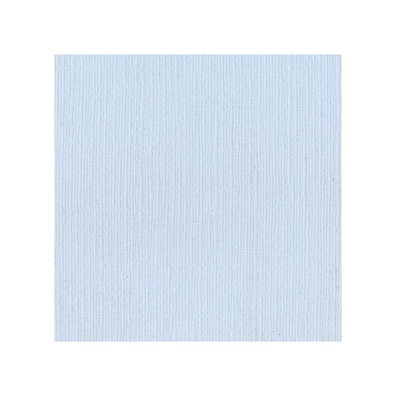 Cartulina básica texturizada Bazzill canvas - Powder Blue.