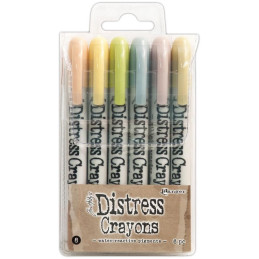 Rotulador Distress Crayons Set 8