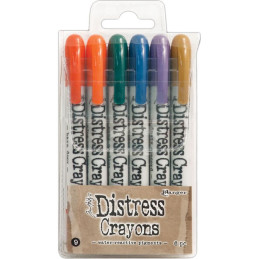 Rotulador Distress Crayons Set 9