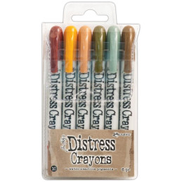 Rotulador Distress Crayons Set 10