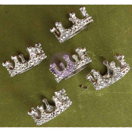 Prima Marketing Memory Hardware Embellishments - French Regalia Crowns II