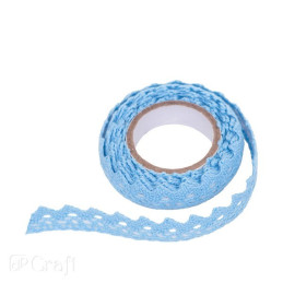 Cinta adhesiva de algodón color azul DP Craft