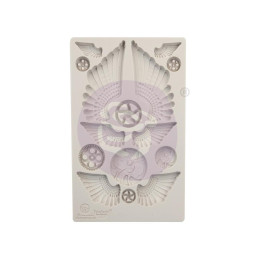 Finnabair Decor Moulds - Cogs & Wings
