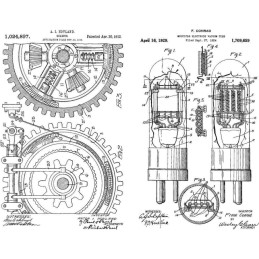 Kit de sellos de Tim Holtz - Inventor