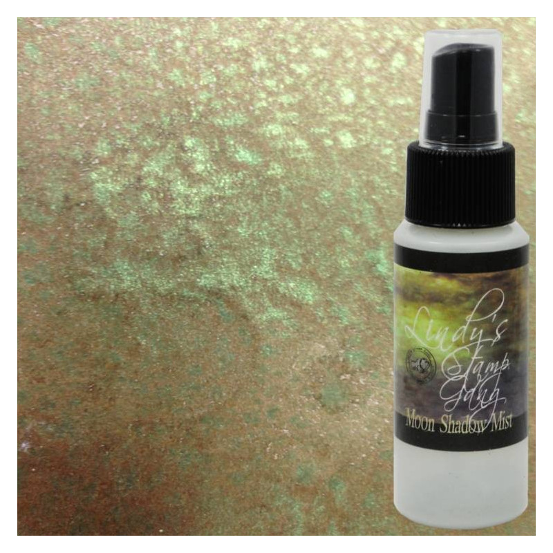 Tinta en Spray (DESHIDRATADO) Ethereal Emerald Moon Shadow Mist Lindy's Stamp