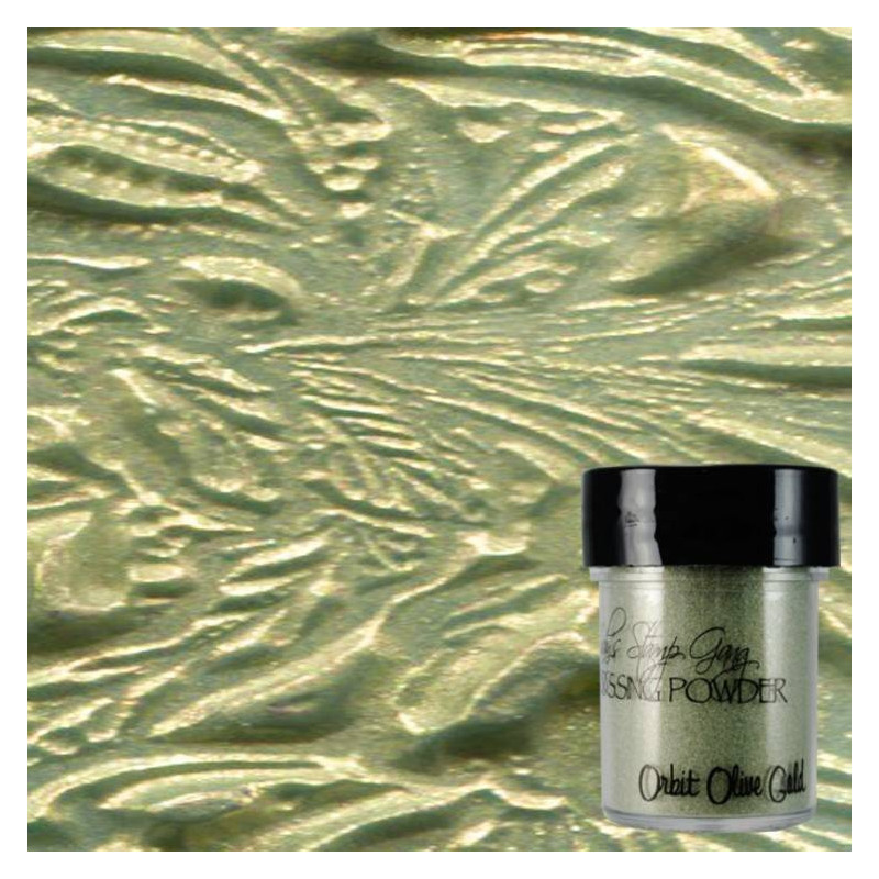 Polvos embossing Lindy's Stamp - Orbit Olive Gold