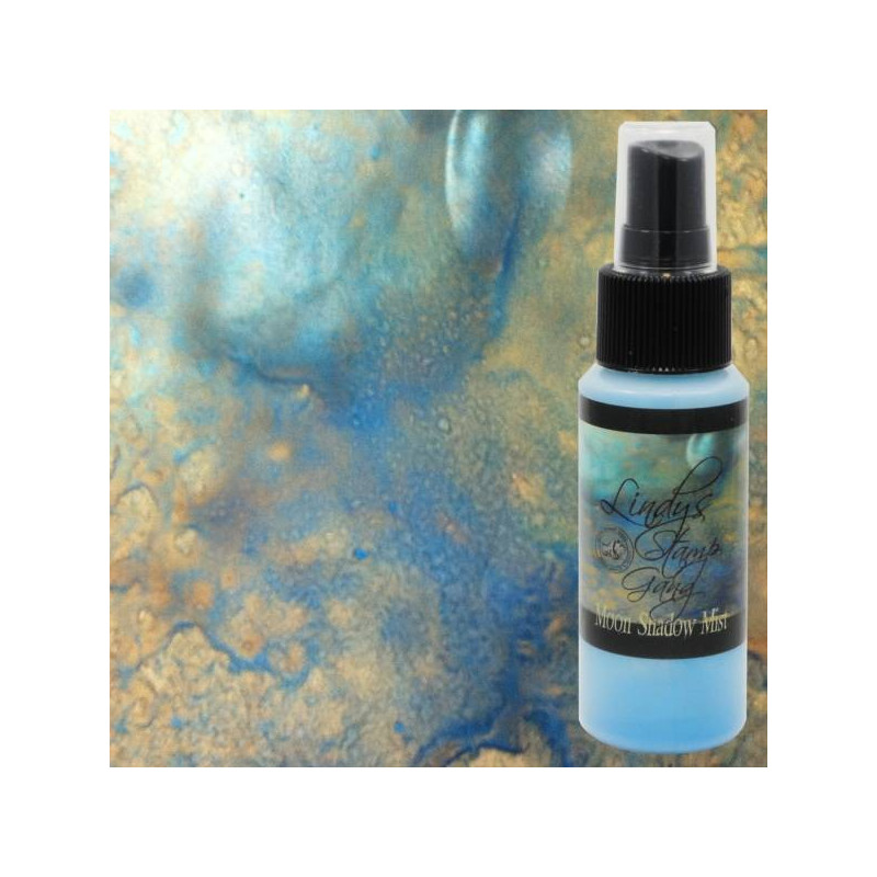 Tinta en Spray (DESHIDRATADO) Buccaneer Bay Blue Moon Shadow Mist Lindy's Stamp