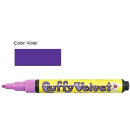 Rotulador para tela color violeta