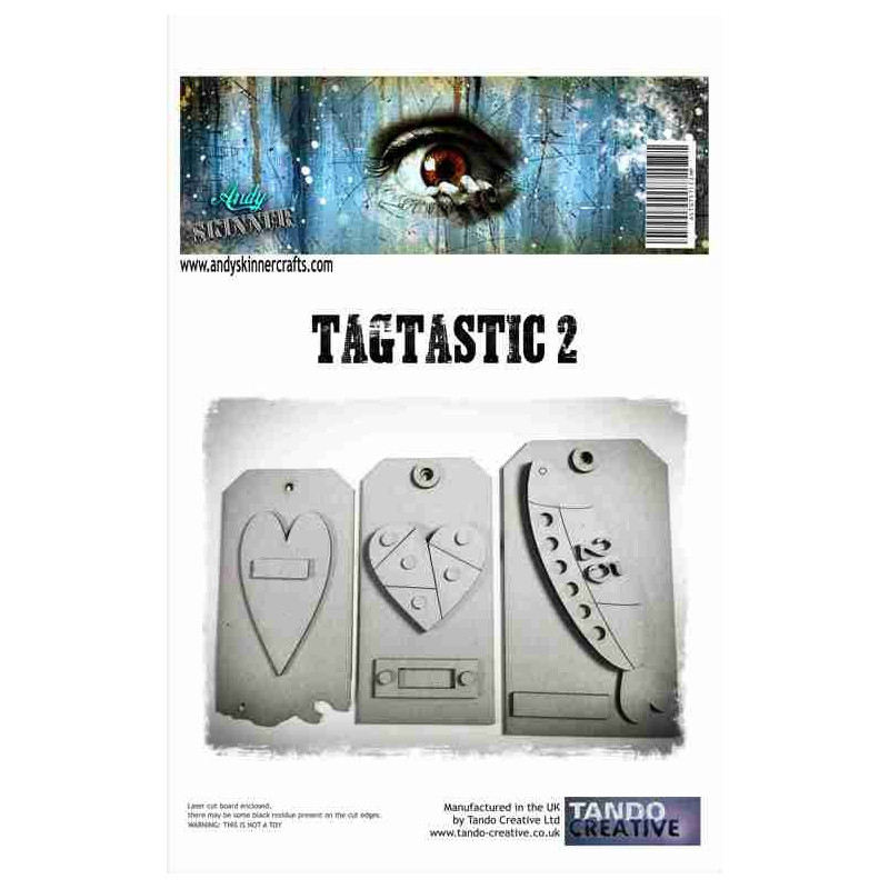 Chipboard Tagtastic2 by Andy Skinner