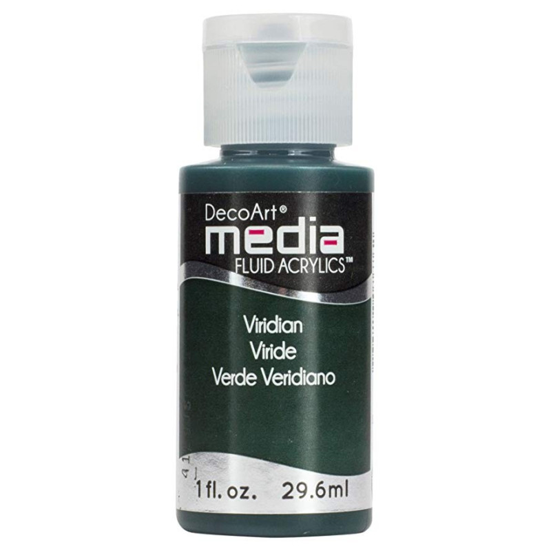 Decoart Media Fluid Acrylic Paint - Viridian Hue