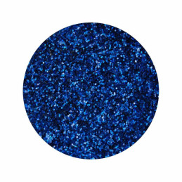 Glitter fino iridiscente azul