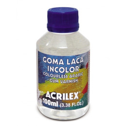 Goma Laca incolora 100 ml.