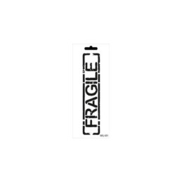Stencil Mix media Cadence - Fragile