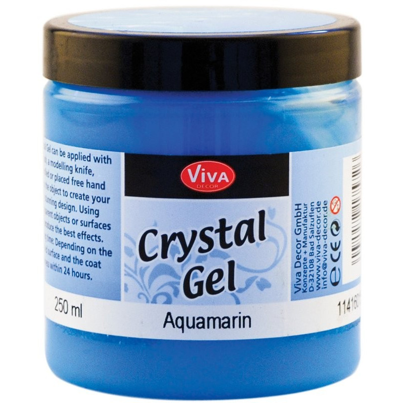 Cristal Gel Viva Decor - Aquamarina