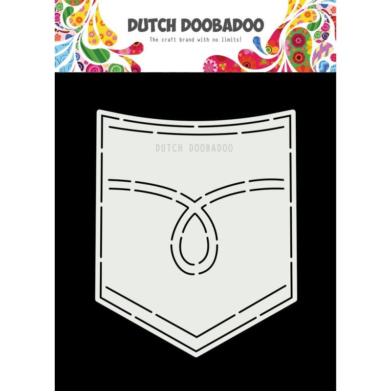 Dutch Doobadoo Card Art A5 - Jeans Pocket