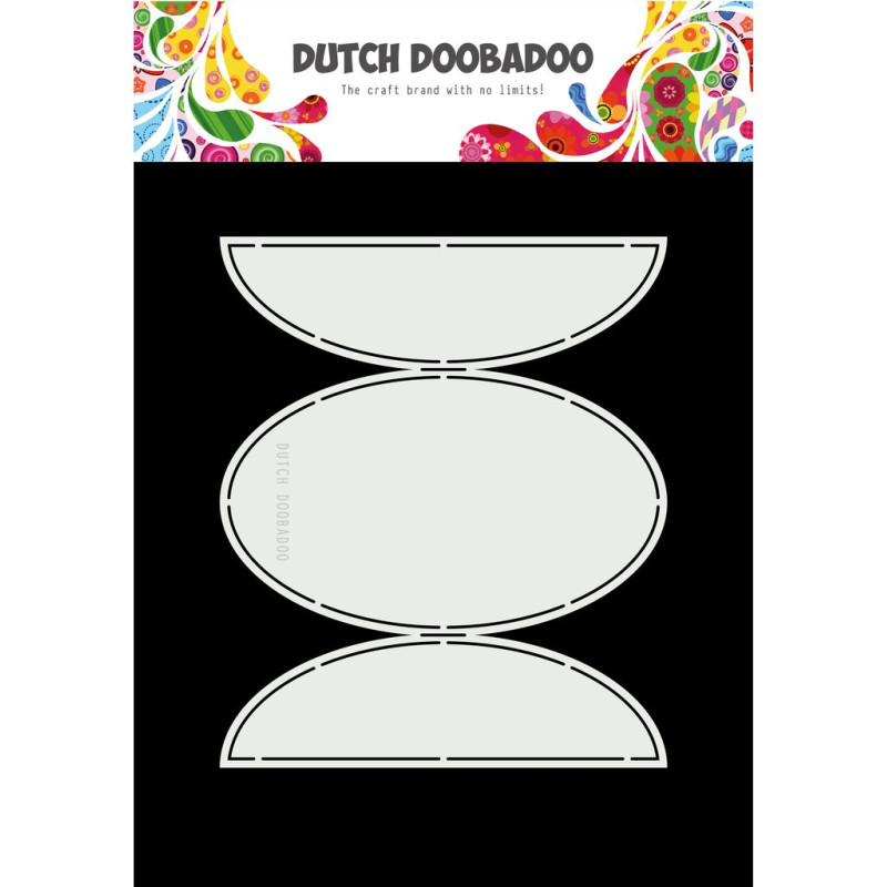 Dutch Doobadoo Card Art A5 -Oval Flaps