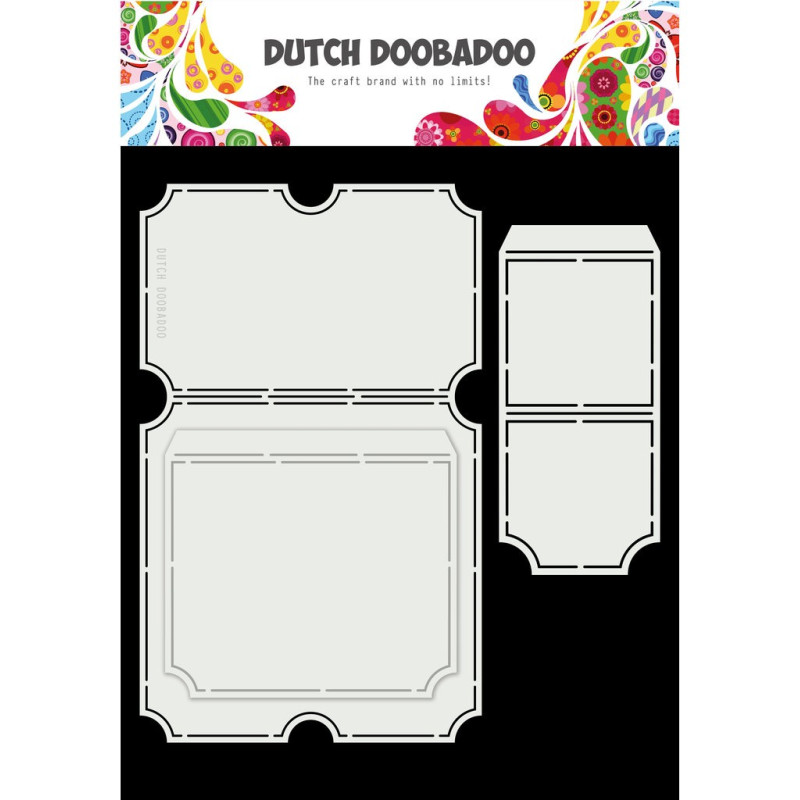 Dutch Doobadoo Card Art A5 - Tickets