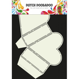 Dutch Doobadoo Card Art A4 - Box Heart