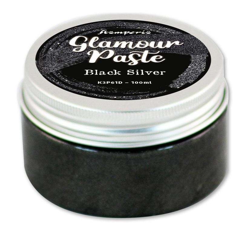 Glamour Paste Stamperia. - Black Silver