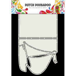 Dutch Doobadoo Card Art Sailboat