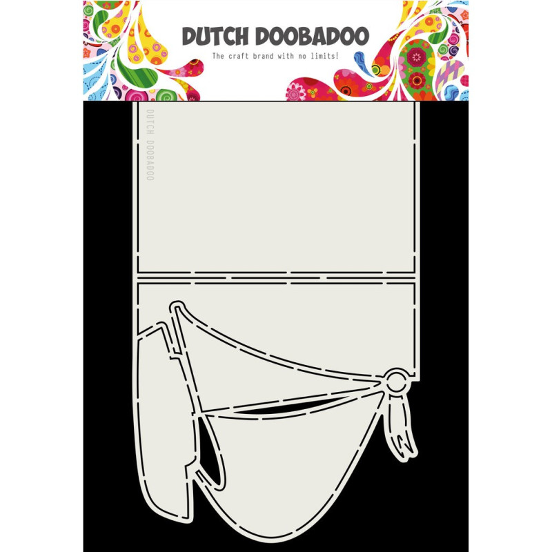 Dutch Doobadoo Card Art Sailboat