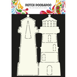 Dutch Doobadoo Card Art Lighthouse