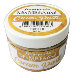 Cream Paste Metallic Gold - Stamperia