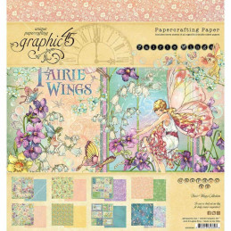 Kit de papeles 20 x 20 Graphic45 - Fairie Wings
