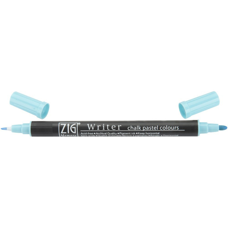 Rotulador KURETAKE-ZIG Writer Chalk pastel. Azul