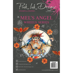 Sellos acrílicos Pink Ink Designs - Mel’s Angel