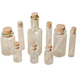 Idea-Ology Tim Holtz Corked Glass Vials