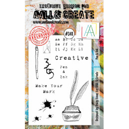 AALL & Create Sello acrílico - 341 A6 Stamp