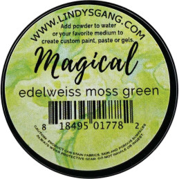 Lindy's Stamp - Pigmento Edelweiss Moss Green Magical