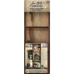 Idea-ology Tim Holtz Vignette Divided Drawer