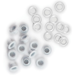 WE R MEMORY KEEPERS-Eyelets & Washers. White
