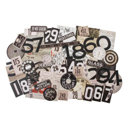 Tim Holtz Idea-Ology Ephemera Pack - Urban Layers