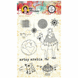Art by Marlene Kit de sellos acrílicos Artsy Arabia n.60