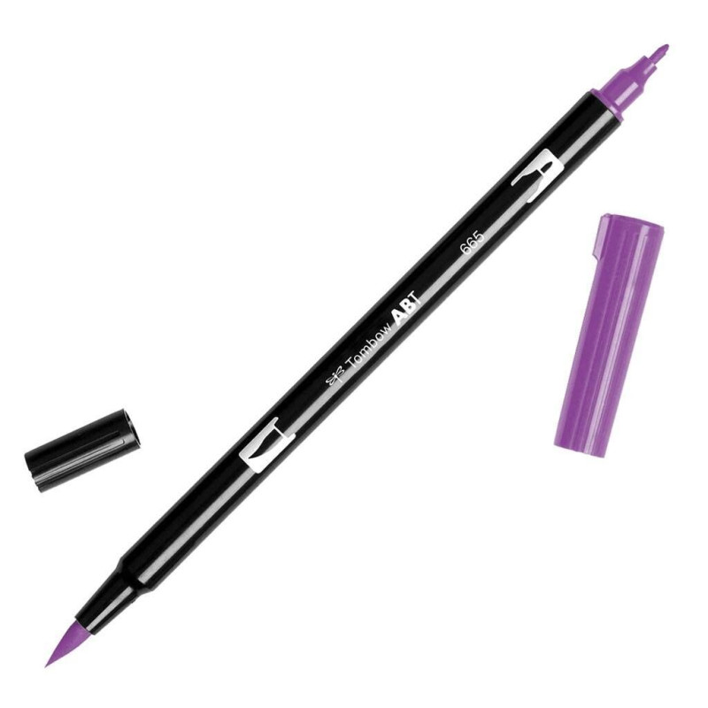Rotulador Tombow dual pen Purple