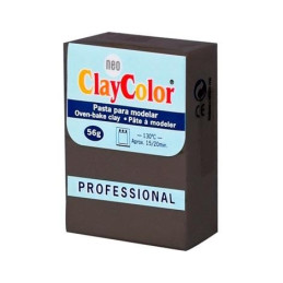 Pasta Polimérica Claycolor chocolate