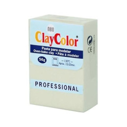 Pasta Polimérica Claycolor Ivory