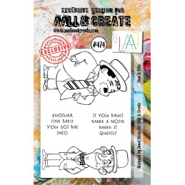 AALL & Create Sellos acrílicos - 474 A7 Stamp