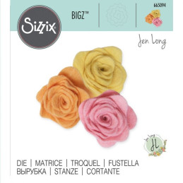 Troquel Sizzix BIGZ 3D Rose