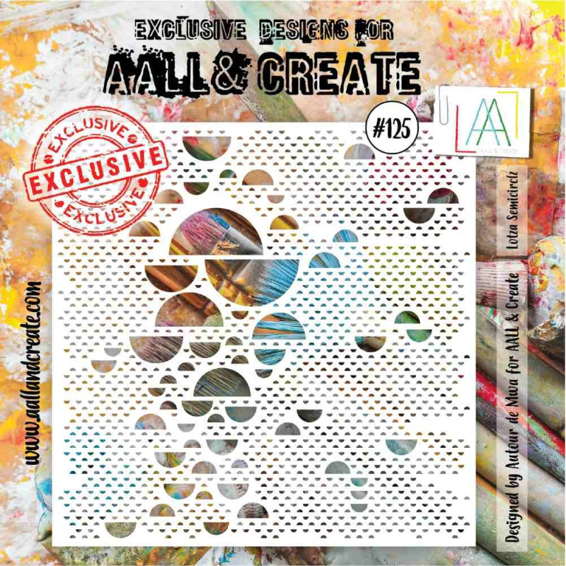 AALL & Create Stencil 15 x 15 cm. - 126