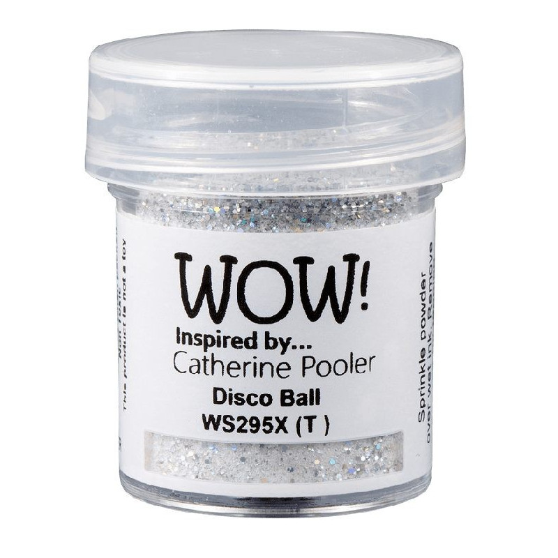 Polvos embossing WOW - Disco Ball Catherine Pooler Exclusive